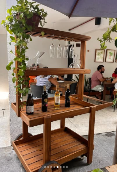 Carrinho Bar Colonial